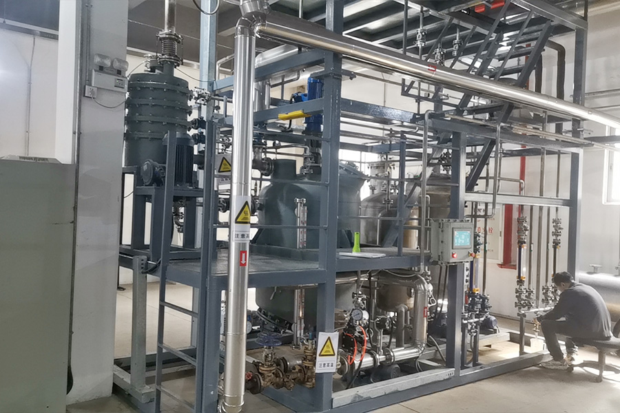 تجفيف وتقطير DMSO